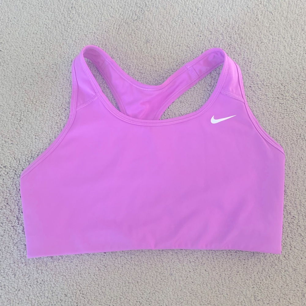 NWOT Nike Sports Bra, Pink/Purple Size L